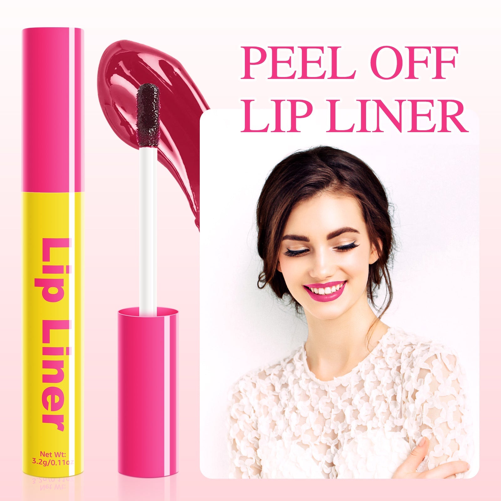 Peel Off Lip Stain Long-Lasting Waterproof