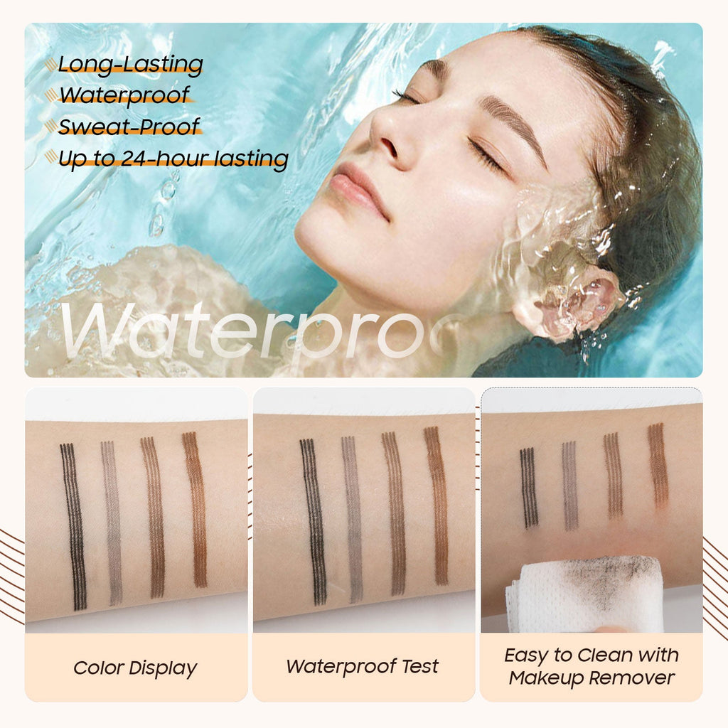 Long-Lasting Waterproof Eyebrow Pencil