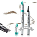 4-Fork-Tip Eyebrow Pencils with Microblading