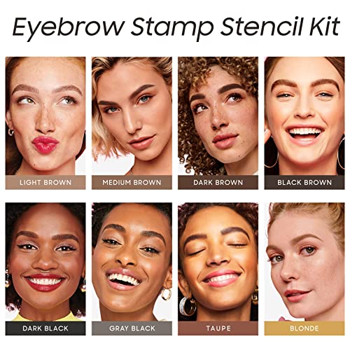 Eyebrow Stamp with 24 Brow Shaping Kit