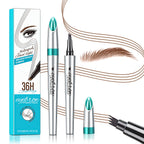 4-Fork-Tip Eyebrow Pencils with Microblading