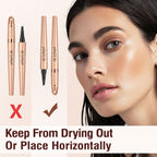 Long-Lasting Waterproof Eyebrow Pencil