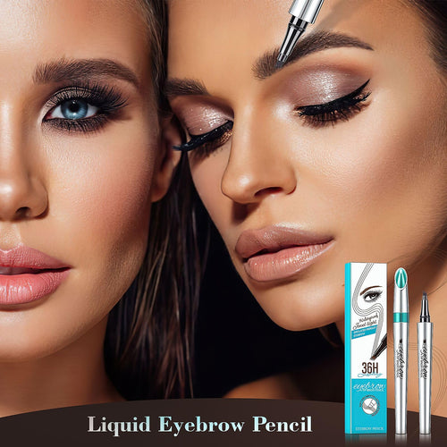 4-Fork-Tip Eyebrow Pencils with Microblading