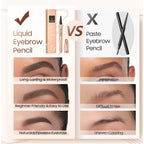 Long-Lasting Waterproof Eyebrow Pencil