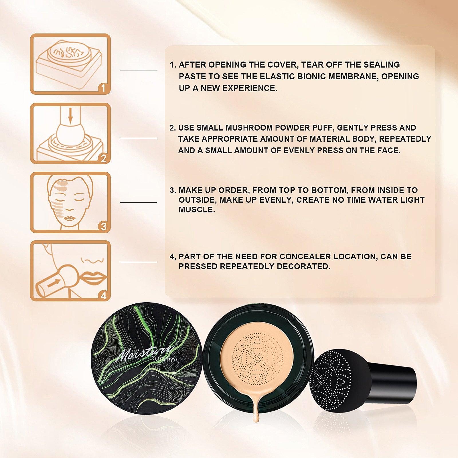 Mushroom Head Air Cushion CC Cream