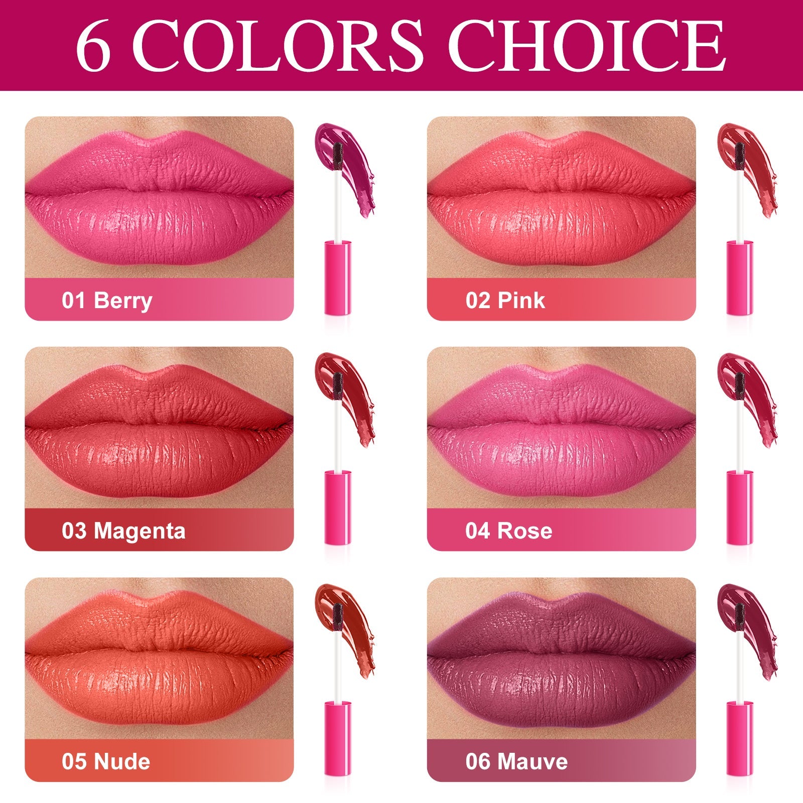 Peel Off Lip Stain Long-Lasting Waterproof