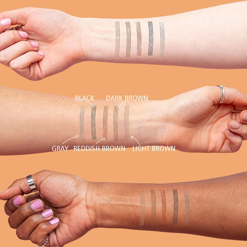 4-Fork-Tip Eyebrow Pencils with Microblading