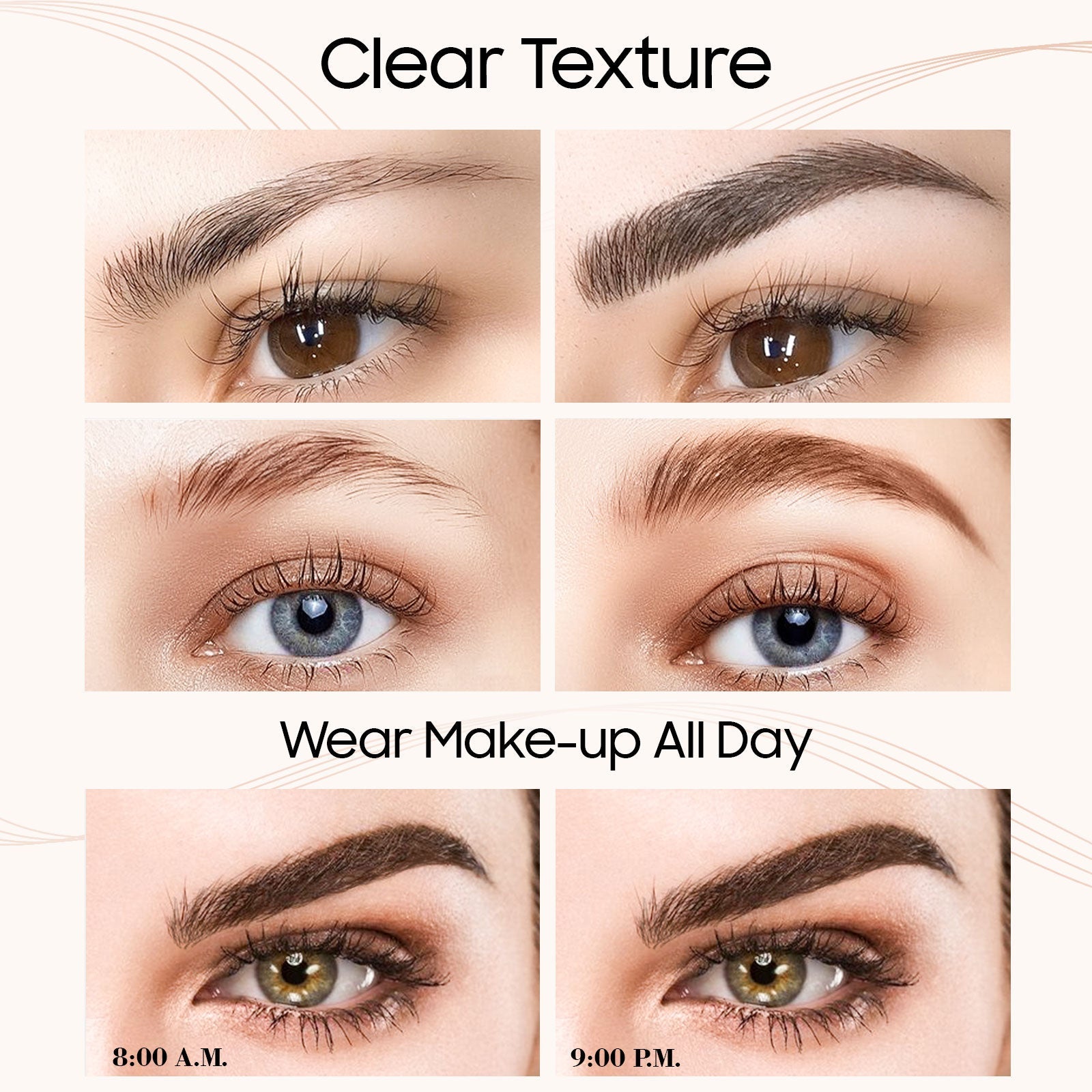 Long-Lasting Waterproof Eyebrow Pencil
