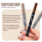 2-in-1 Dual-Ended Eyebrow Pencil with Brush