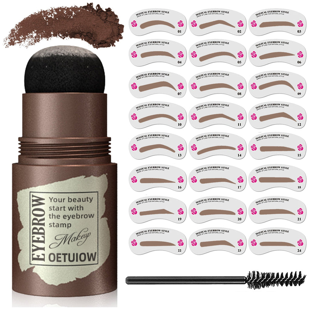 Eyebrow Stamp with 24 Brow Shaping Kit