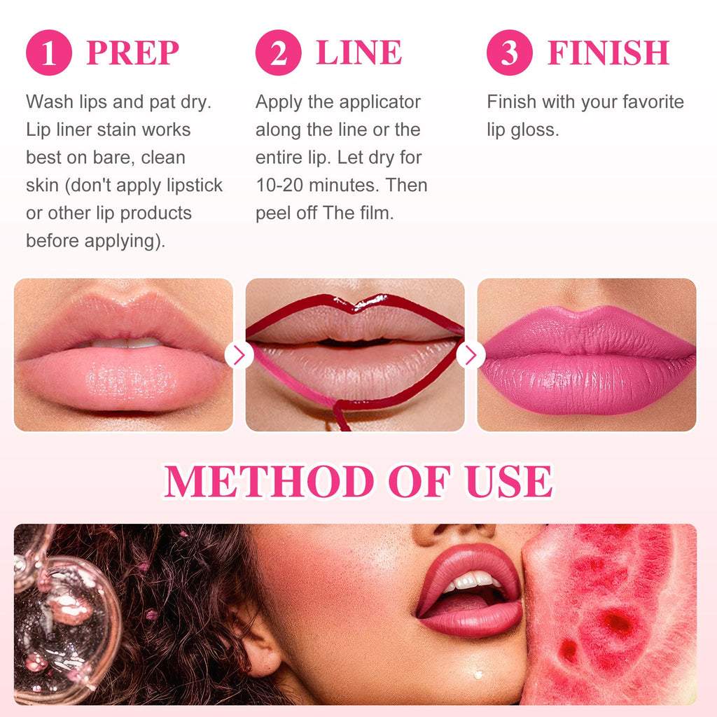 Peel Off Lip Stain Long-Lasting Waterproof