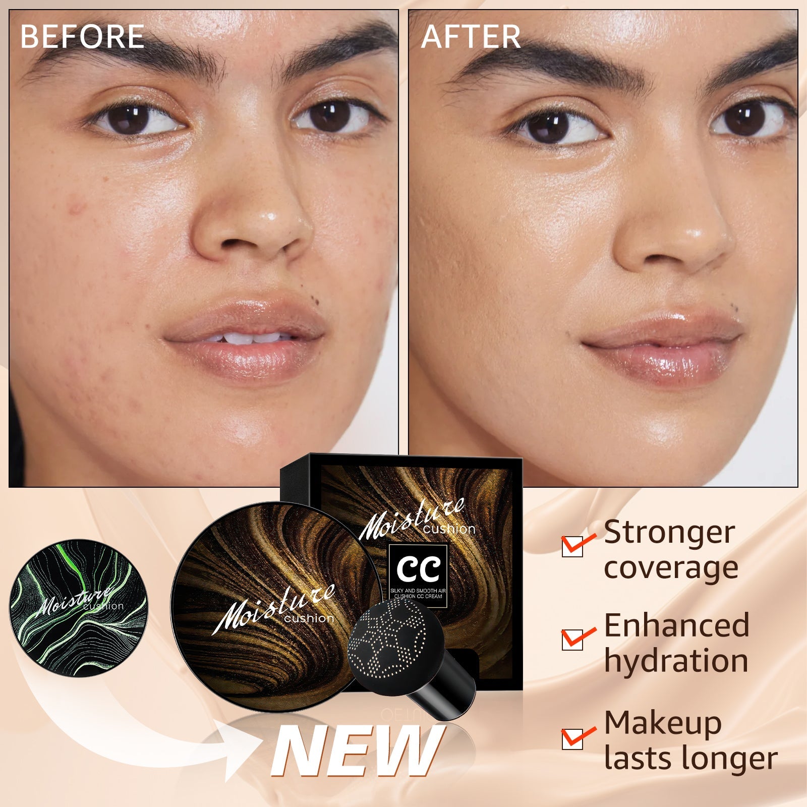 Long-Lasting Tattoo Cover up Makeup CC Cream